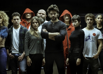 NETFLIX COMIENZA LA PRODUCCIÓN DE LA TERCERA PARTE DE "LA CASA DE PAPEL"